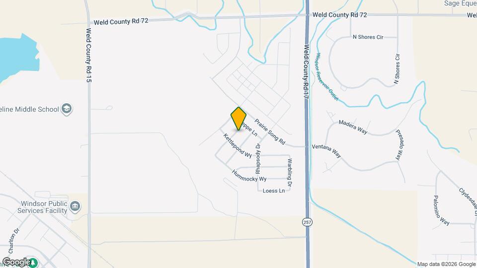 981 Sandhills St Map and Location Details