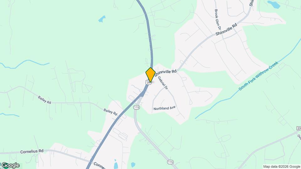 1965 Charlotte Hwy Mapa y Detalles de la Ubicación