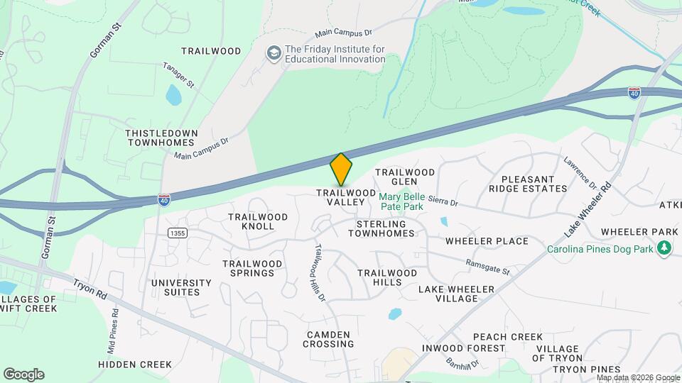 2210 Trailwood Valley Cir Mapa y Detalles de la Ubicación