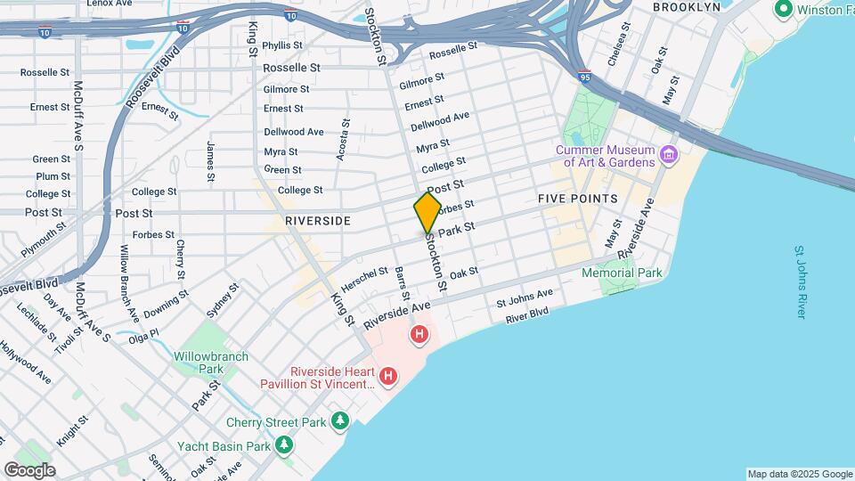 2506 Park St Map and Location Details