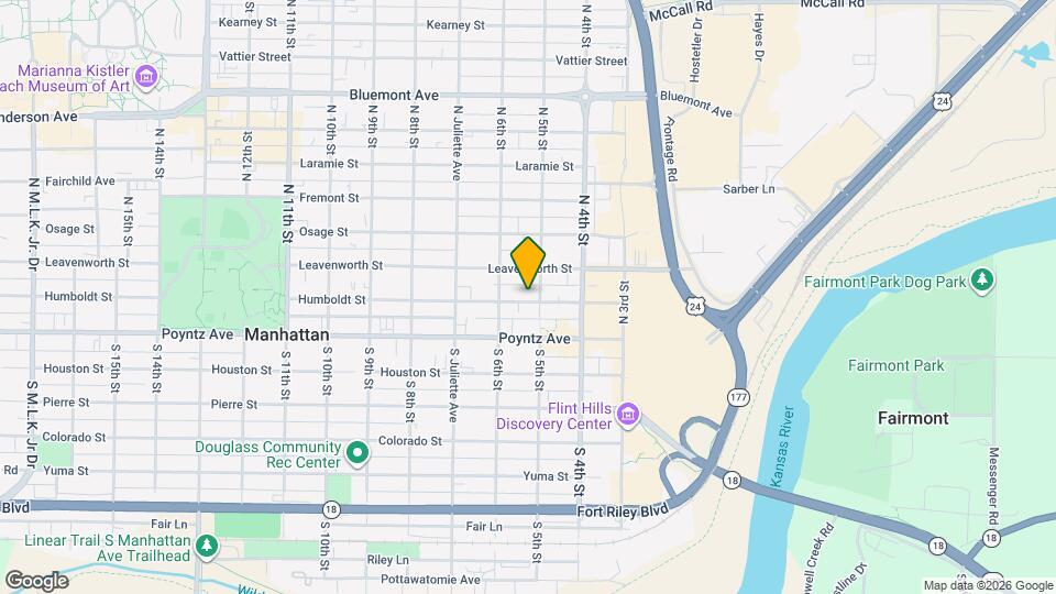 510 Humboldt St Map and Location Details