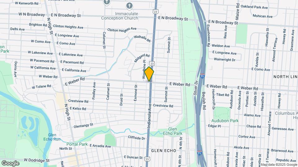 2969-2971-2971 Indianola Ave Mapa y Detalles de la Ubicación