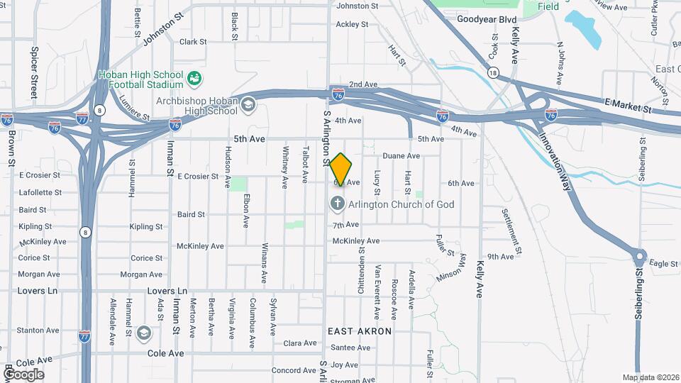 488 Alexander St Map and Location Details