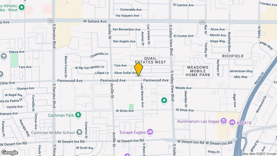 4140 Pennwood Ave Map and Location Details