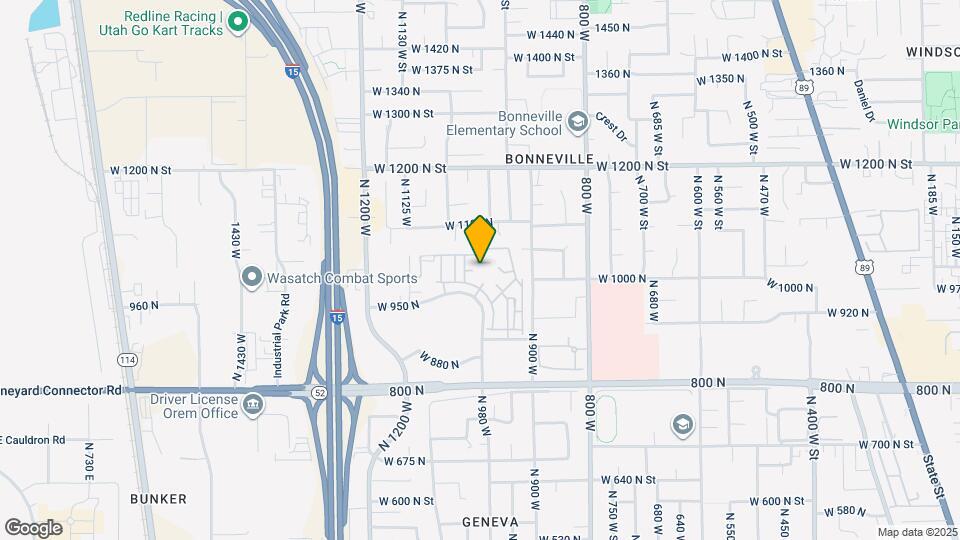 1018 N 985 W St Map and Location Details