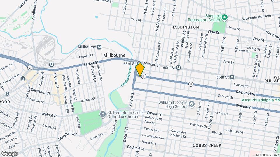 6238 Chestnut St, Unit 6238 chestnut street 2nd floor Mapa y Detalles de la Ubicación