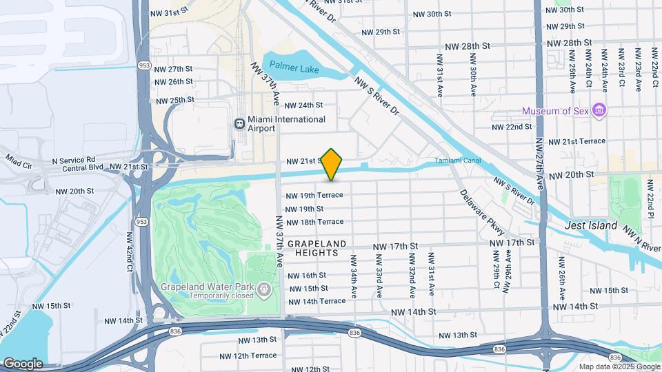 3520 NW 20th St Map and Location Details