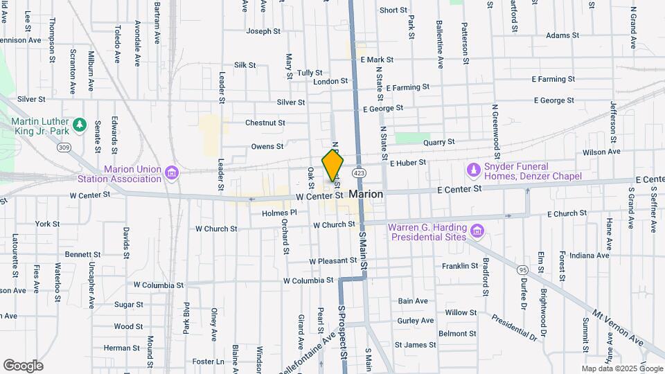 Huber Block Mapa y Detalles de la Ubicación