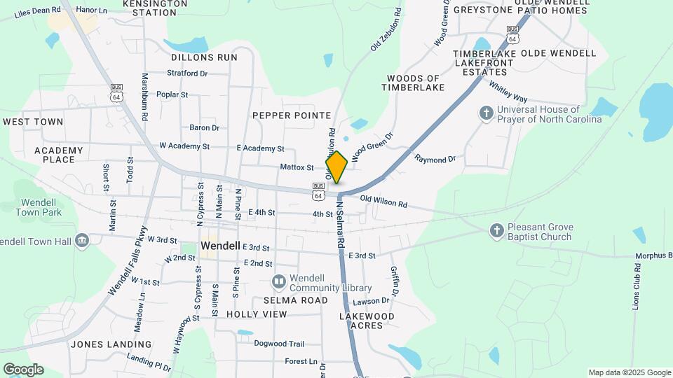 4021 Wendell Blvd Map and Location Details