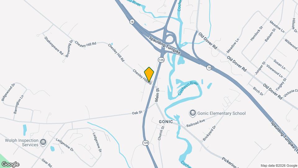 283 Chesley Hill Rd Mapa y Detalles de la Ubicación