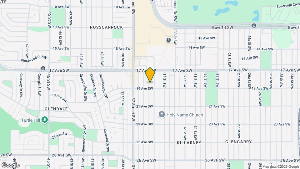 1931 35 St SW Map and Location Details