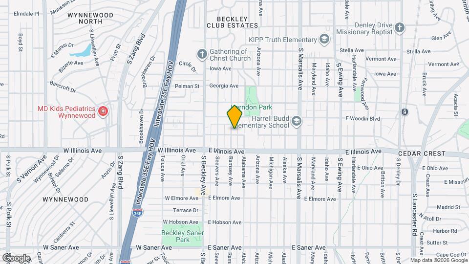 2126 Ramsey Ave Map and Location Details