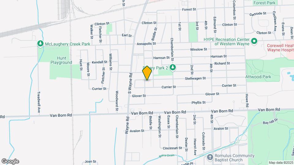 5325 Newberry St Map and Location Details