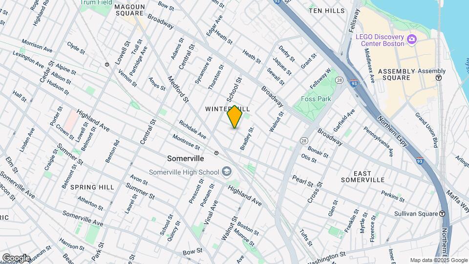 73 Marshall St, Unit 2 Map and Location Details