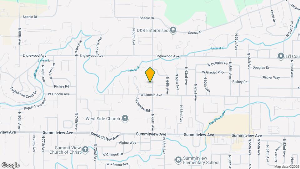 6601 Cherry Ridge Ct Map and Location Details