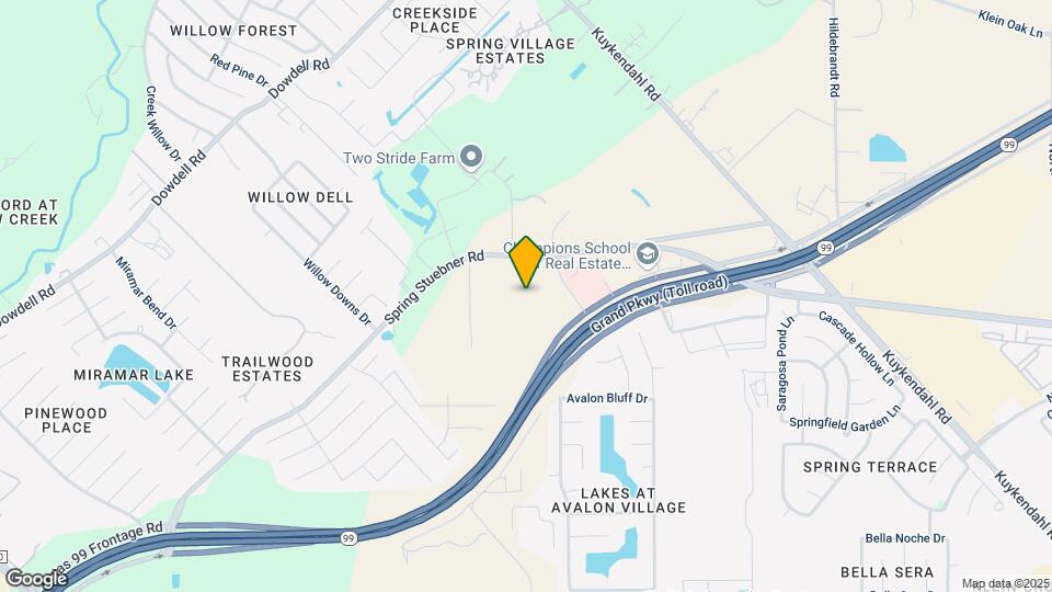 7515 Spring Stuebner Rd Map and Location Details