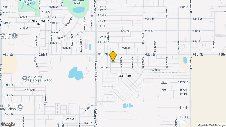 2317 99th St Map and Location Details