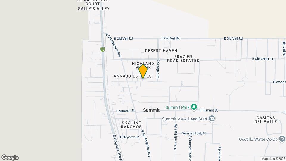 1401 E McKain Rd Mapa y Detalles de la Ubicación
