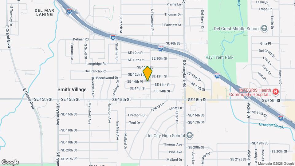 3938 SE 14th Pl Map and Location Details