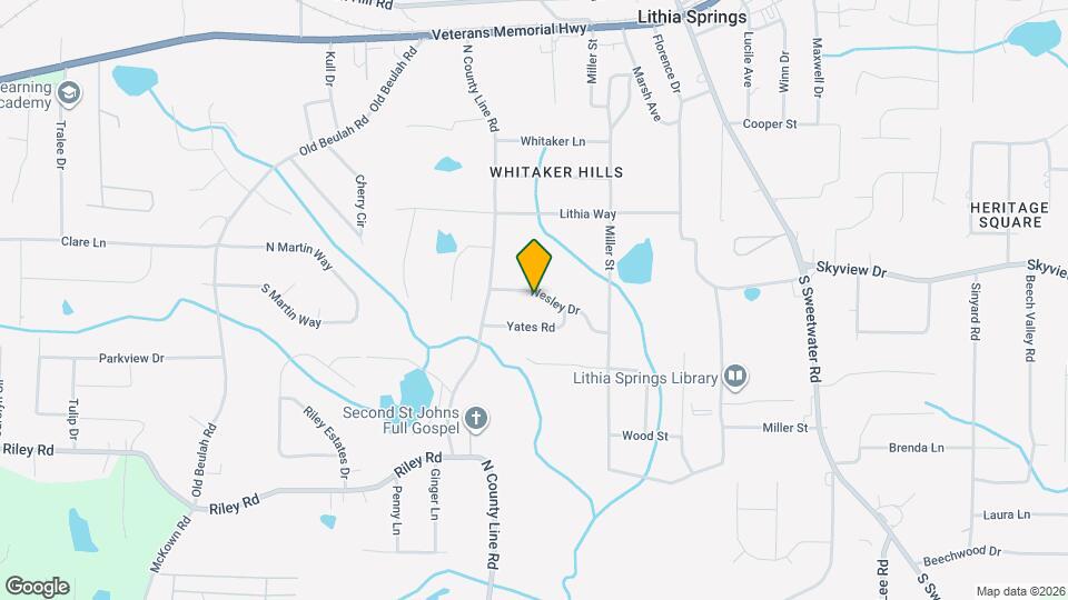 3842 Wesley Dr Mapa y Detalles de la Ubicación