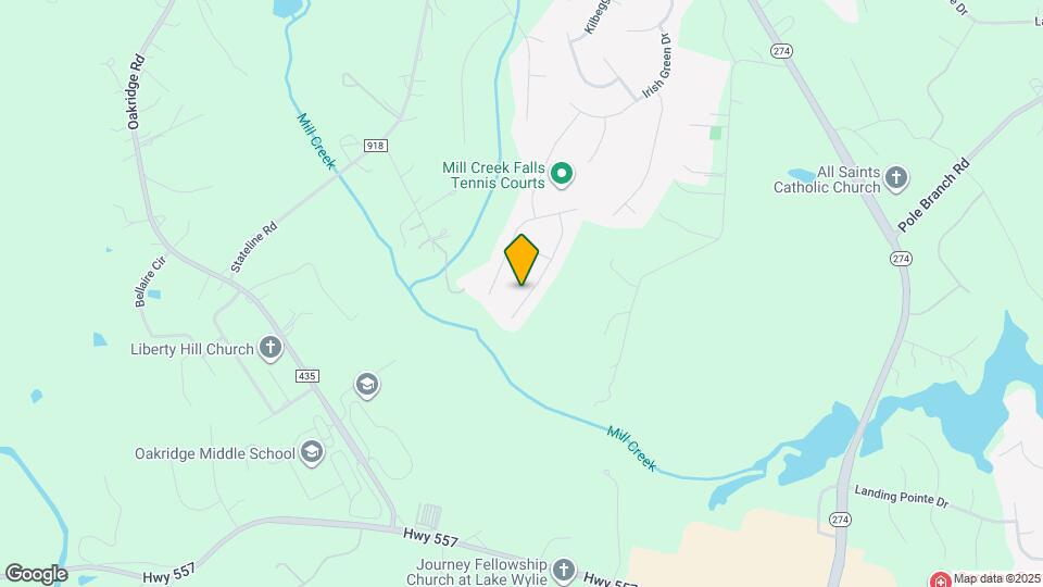 1668 Beleek Ridge Lane Map and Location Details