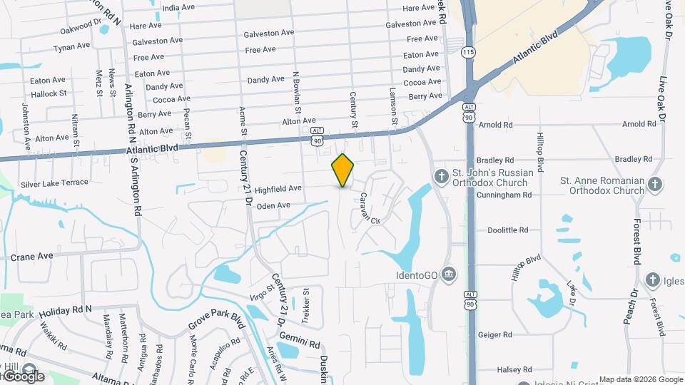 8505 Highfield Ave Map and Location Details