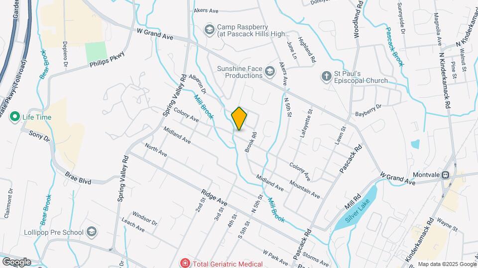 114 Colony Ave Map and Location Details