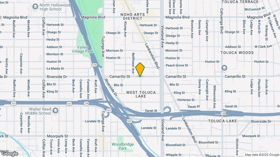 4765 Bellflower Ave Map and Location Details