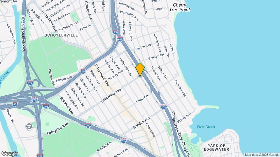 871 Throgs Neck Expy Map and Location Details