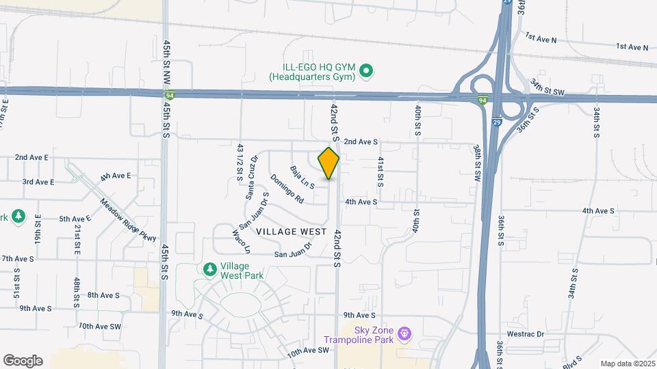 498 Baja Ln S Map and Location Details