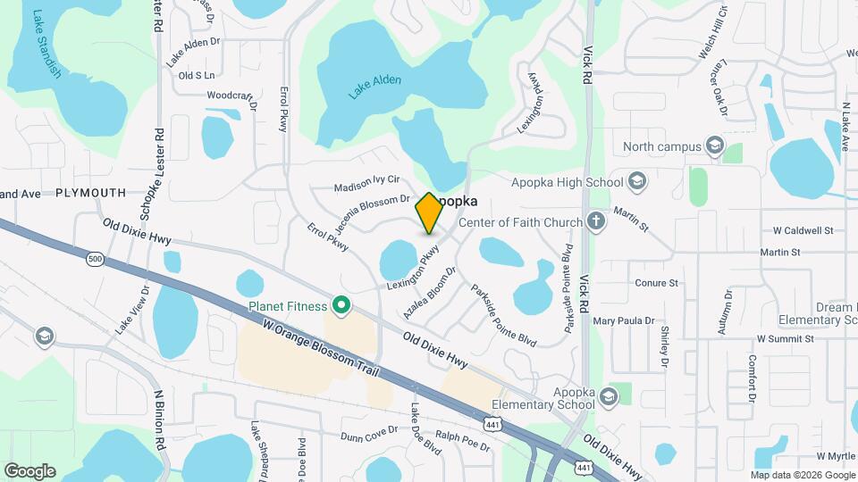 580 Lexington Pkwy Map and Location Details