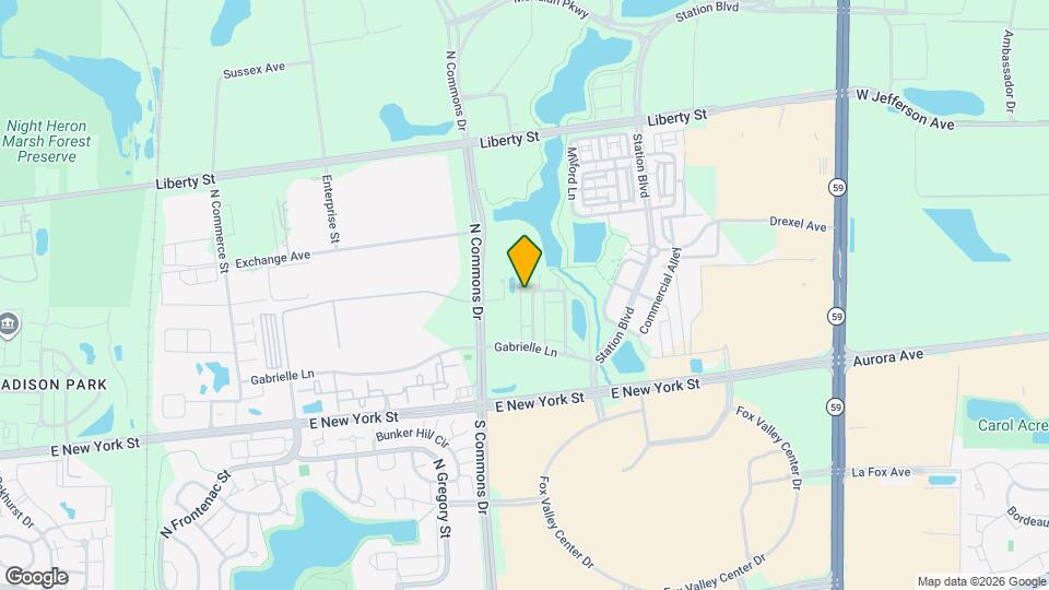 498 Grosvenor Ln Map and Location Details