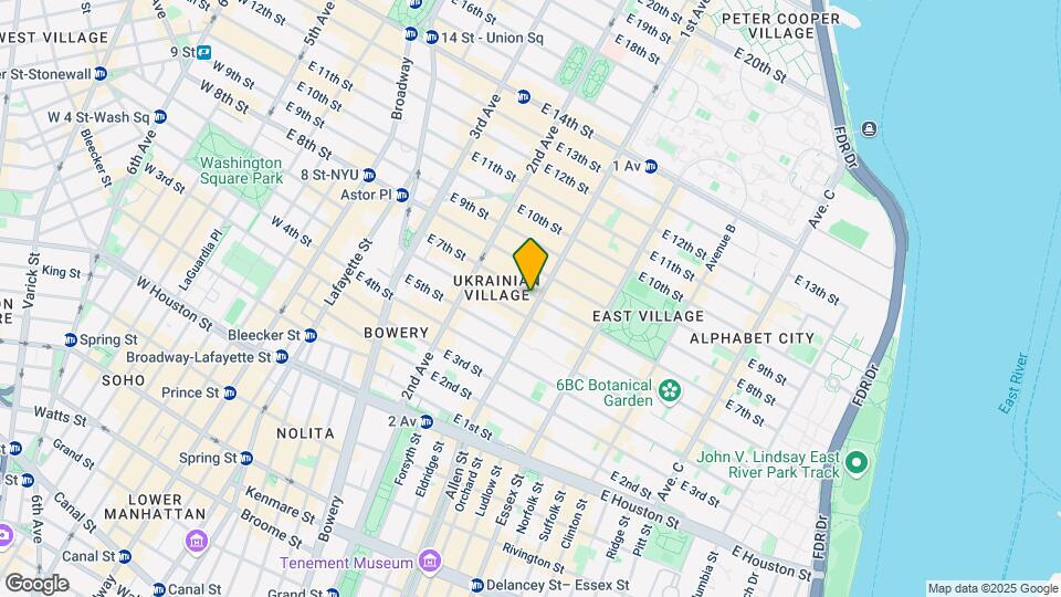 113 1st Ave Mapa y Detalles de la Ubicación