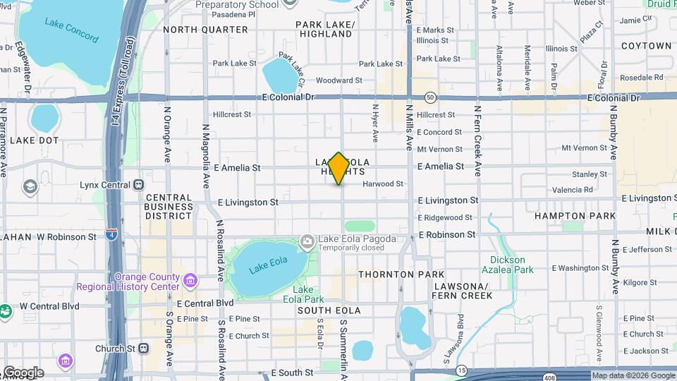 644 E Harwood St, Unit 644 Mapa y Detalles de la Ubicación