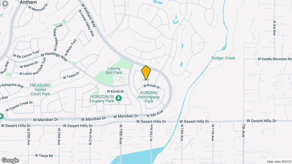 39816 N Thunder Hills Ln Map and Location Details