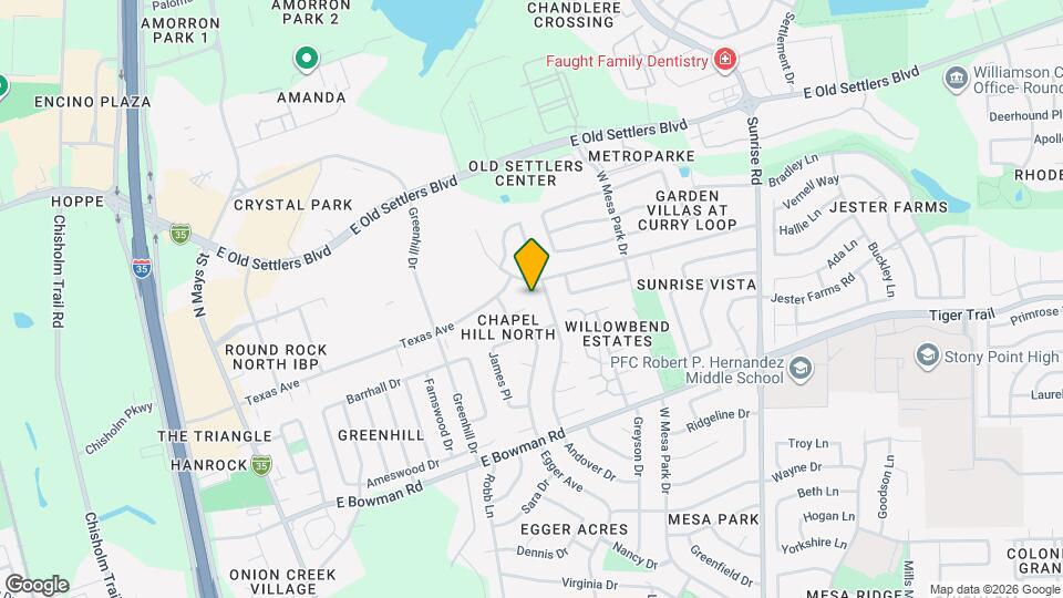 516 Gregory Ct Mapa y Detalles de la Ubicación