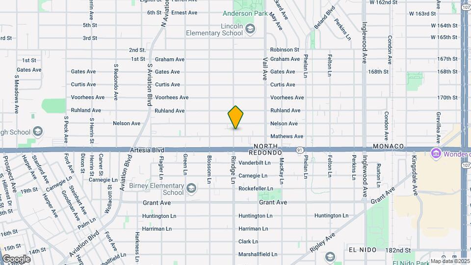 2104 Rindge Ln Map and Location Details