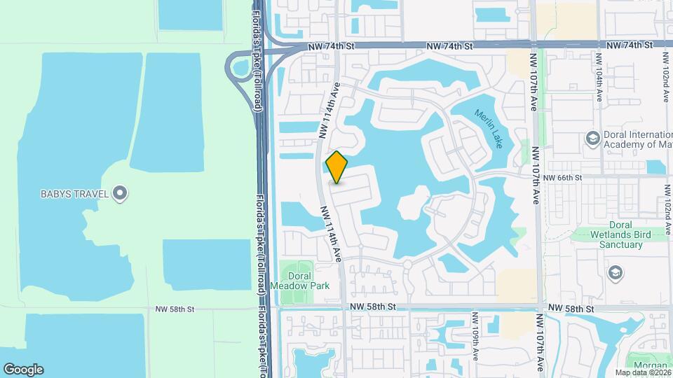 11373 NW 65th St Map and Location Details