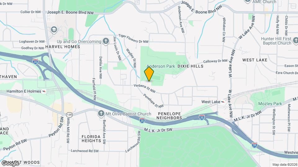 2097 Verbena St NW Map and Location Details
