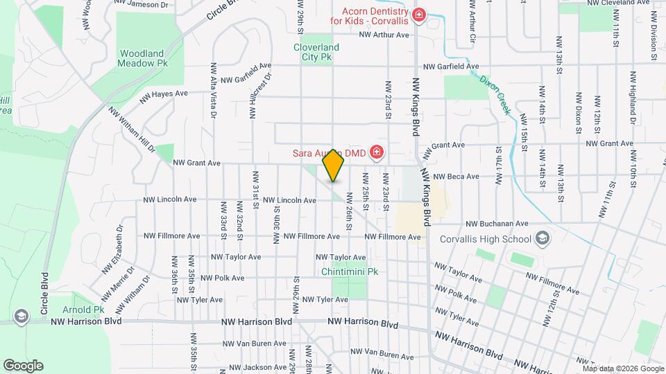 1103 NW 27th St Map and Location Details