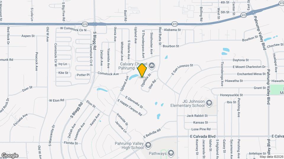 1440 Ogallala St Map and Location Details