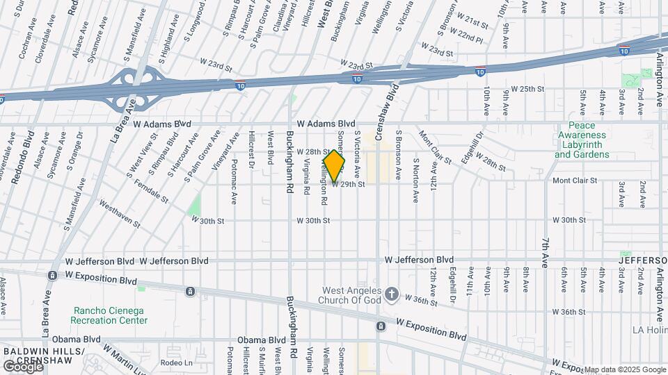 4206 W 29th St Map and Location Details