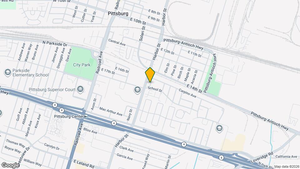 1650 Barrus Ave Map and Location Details