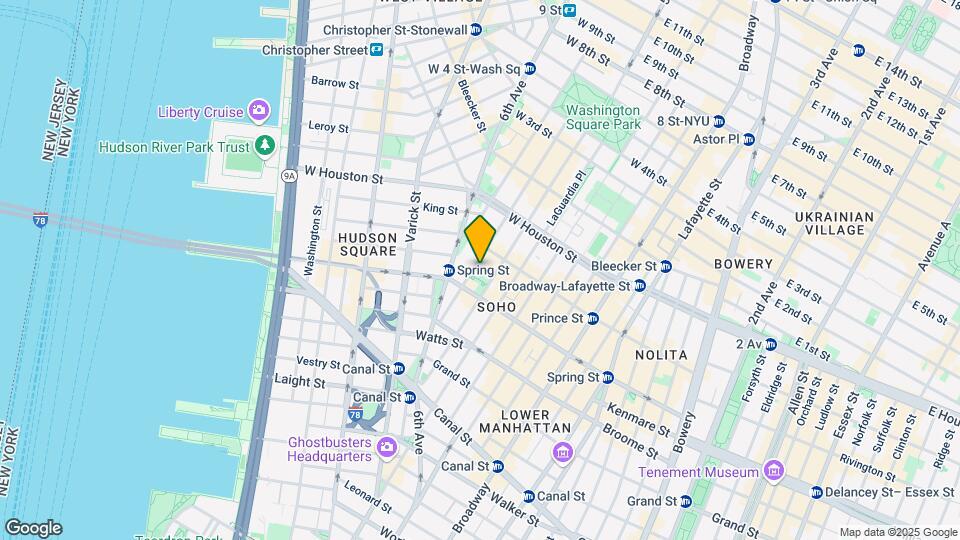 111 Sullivan St Mapa y Detalles de la Ubicación