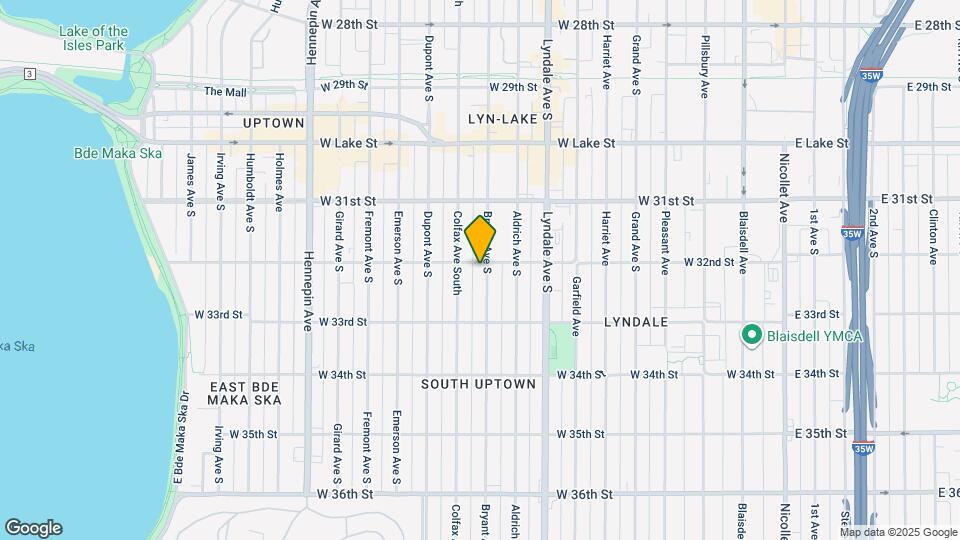 3206 Bryant Ave S, Unit 3 Mapa y Detalles de la Ubicación