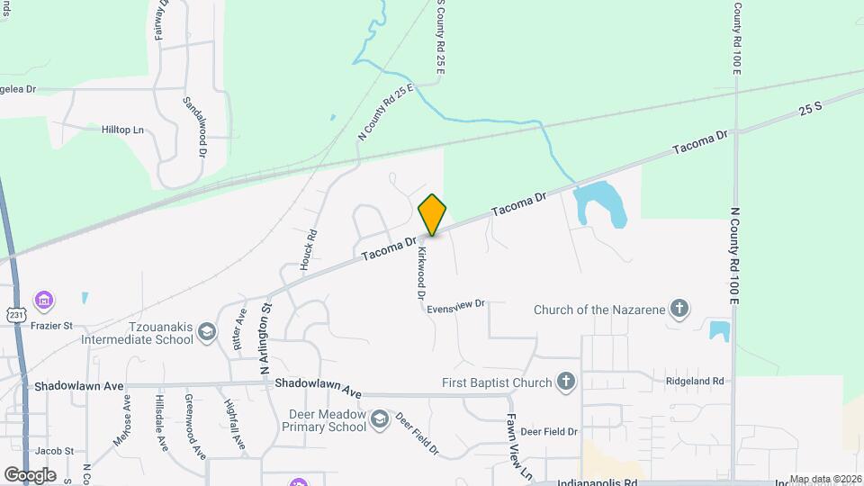 1002 Albin Pond Rd Map and Location Details
