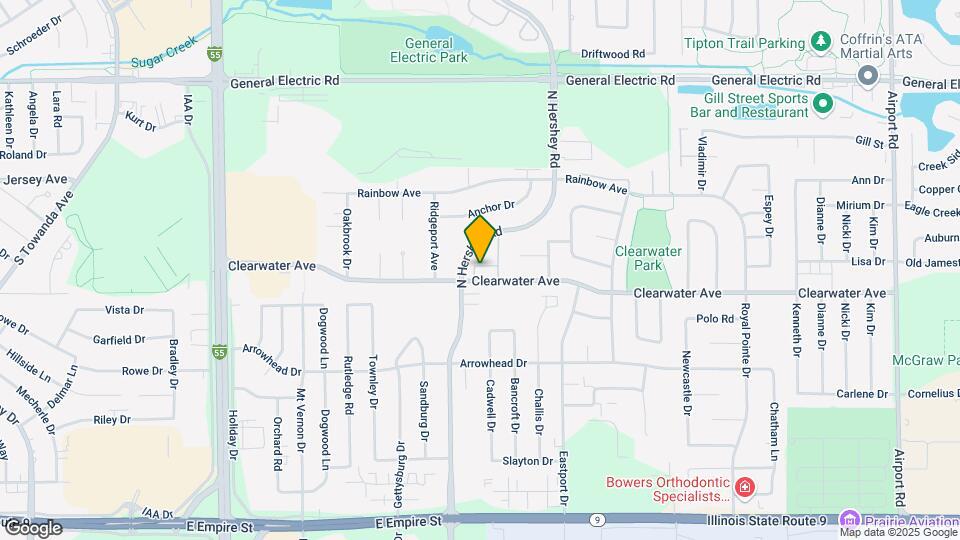 2404 Clearwater Ave Map and Location Details