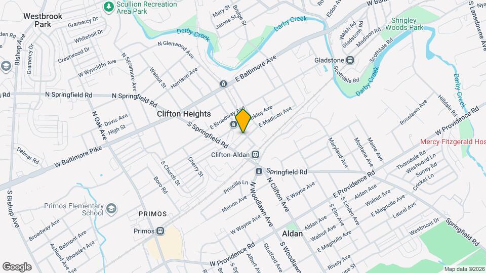 47 E Madison Ave Map and Location Details