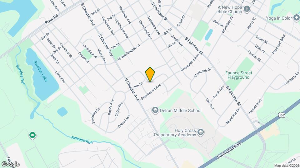 804 Rancocas Ave Map and Location Details