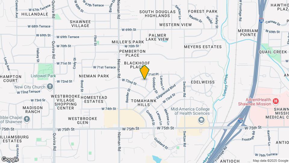 7106 Ballentine St Map and Location Details